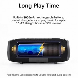 TG118 Upgrate Bluetooth Speaker Column Wireless Portable Outdoor Soundbox Bass Stereo Subwoofer Boombox Support TF AUX USB Loudspeaker
