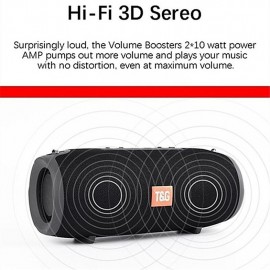 TG118 Upgrate Bluetooth Speaker Column Wireless Portable Outdoor Soundbox Bass Stereo Subwoofer Boombox Support TF AUX USB Loudspeaker

