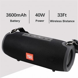 TG118 Upgrate Bluetooth Speaker Column Wireless Portable Outdoor Soundbox Bass Stereo Subwoofer Boombox Support TF AUX USB Loudspeaker
