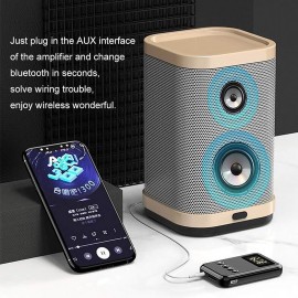 9 IN 1 bluetooth 5.0 Audio Transmitter Receiver Stereo Music Wireless Adapter 3.5mm AUX Jack FM Transmitter for Car TV MP3 PC

