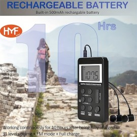 103 Radios FM Radio AM Radio for Bedroom Indoor Outdoor
