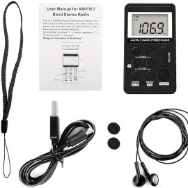 103 Radios FM Radio AM Radio for Bedroom Indoor Outdoor
