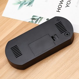 Smart Digital Alarm Clock with LED Display and USB Charging - Perfect for Students and Desktop Use
