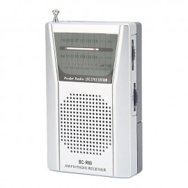 Portable Radios Small, AM FM Radio, Battery Radio Transistor With Power Indicator AA Battery Operated For Jogging Walking And Camping
