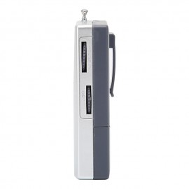 Portable Radios Small, AM FM Radio, Battery Radio Transistor With Power Indicator AA Battery Operated For Jogging Walking And Camping
