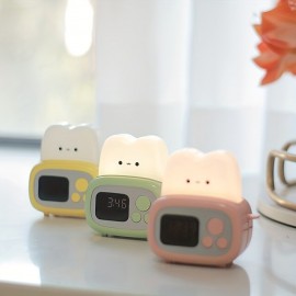 Bread Machine Night Light Soft Light Cute And Simple Night Light Small And Elegant Bedroom Bedside Timing Darling With Sleeping Light
